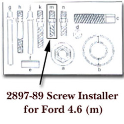 Screw Installer for Ford 4.6 for KDT2897 2897-89