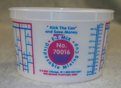 1-Pint Plastic Mixing Cups, box of 100 70016
