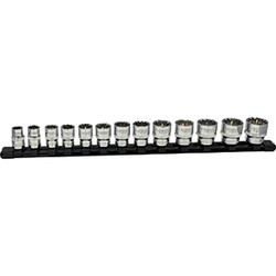 13pc 3/8" Dr Metric Spline Socket Set 99813