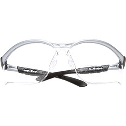 3M BX Reader Protective Eyewear 11376-00000-20 Clear Lens Silver Frame +2.5 Diopter 20 ea/Case 11376-00000-20