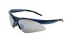 Blue Frame Diamondbacks™ Safety Glasses with Smoke Lens 540-0303