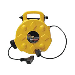 50ft Retractable Polymer Cord Reel w/3 Outlets - 13amp SL-8903