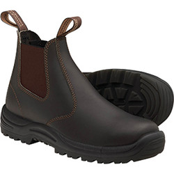 Stout Brown Slip-On Soft Toe Boots -US12/AU11 490-110