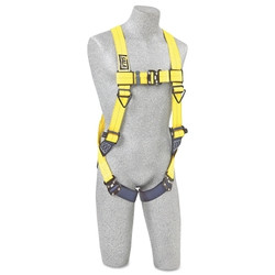Delta Vest-Style Harnesses, Back D-Ring, Small, Quick Connect Buckles