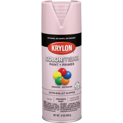 Krylon ColorMaxx 12 Oz. Satin Spray Paint, Ballet Slipper K05556007