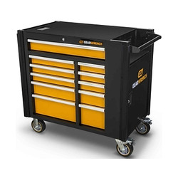 11 Drawer Mobile Work Stations, 42.5 in x 25.4 in x 41 in, 1 Door