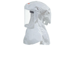 S-Series Hoods and Headcover, Hood with Integrated Suspension, M/L, White