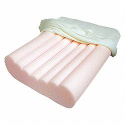 Dmi Radial Pillow,19inLx11-1/2inW,Cream 554-8011-4300