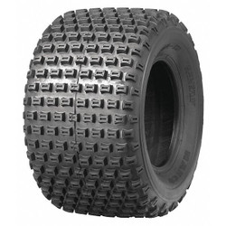 Hi-Run ATV Tire,25x12-9,2 Ply,Knobby  WD1088