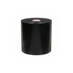 3m Elec Tape,100 ft Lx6" W,20 mil,Black,PK4 51-UNPRINTED-6x100FT