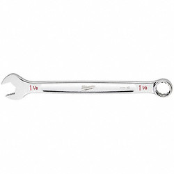 Milwaukee Tool Combination Wrench,SAE,Head Size 1 1/8" 45-96-9436