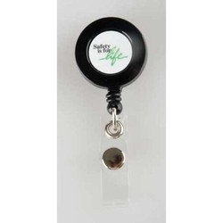 Quality Resource Group Badge Holder,Safety Is For Life,PK10  21GBHSL