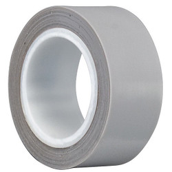 Tapecase Film Tape,1/2 in x 5 yd,Gray,11.5 mil  15C668