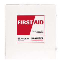 Sim Supply First Aid Kit w/House,687pcs,WHT  54766-021