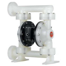 Aro Dbl DphrmPmp,Flange,TPV/PP,1/2in,126gpm PD15P-FPS-PAA