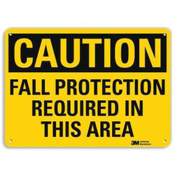 Lyle Safety Sign,7 in x 10 in,Aluminum U4-1300-RA_10X7