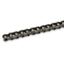 Tsubaki Roller Chain,10ft,Hollow Pin,Steel  80HPB