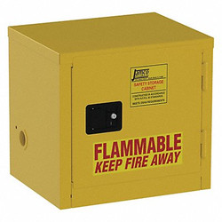 Jamco Flammable Safety Cabinet,6 gal.,Yellow BU06YP