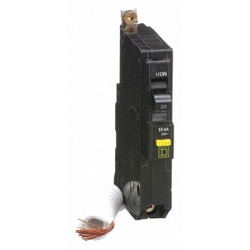 Square D Circuit Breaker,30A,Bolt On,120V,1P QOB130GFI