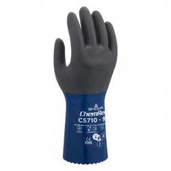 Showa Glove,Chemical Resistat,Seamless Knit,PR CS710XL-10-V