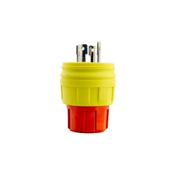 Ericson WT LckPlg,;30 A;Yellow,Elastmr,4Blds 2522-PW6P-AM