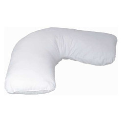 Dmi Pillow,22inLx17inW,Wht,Plystr Fiber 554-7915-1900