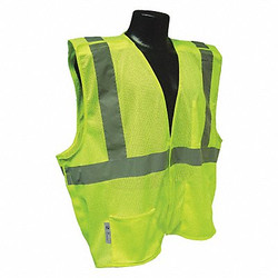 Radians High Visibility Vest,M,Green,25in.,HL SV4GMM