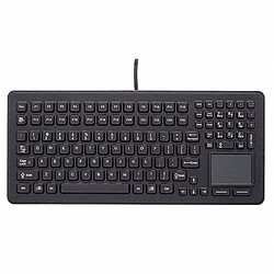 Ikey Full-Size Rugged Keyboard with Touchpad DU-5K-TP2-USB