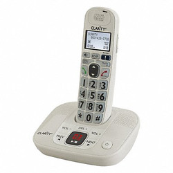 Clearsounds Telephone,Cordless,White D714