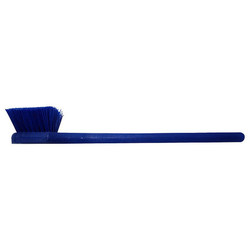 Tough Guy Scrub Brush,Straight,Poly,20",Blue 807N41