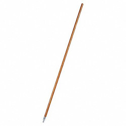 Quickie Broom Handle,Wood,60" L,3/4" dia.,Fixed 54102
