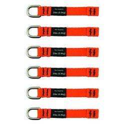 Ergodyne Tool Tether,D-Ring,PK60 3700-BULK