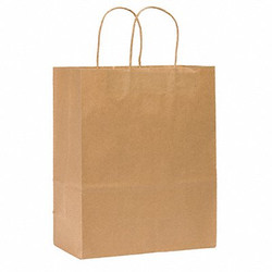 Sim Supply Shopping Bag,Merchandise,Brown,PK250  87124