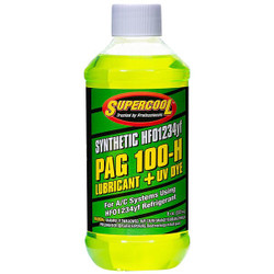 Supercool AC Refrigerants and Lubricant,8 oz,Green 38589D