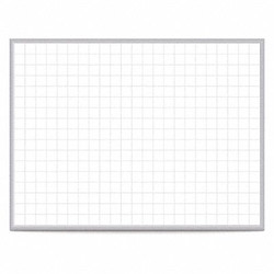Ghent Dry Erase Board,Non-Magnetic,Steel,36"W GRPM222G-23