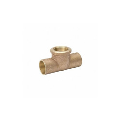Streamline Reducing Tee,Copper,1" Tube,CxCxFPT A 01570NL