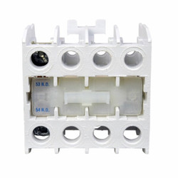 Eaton Cutler-Hammer Contactor,2N/O 2N/C Top Mnt Aux Contact C320KGT15