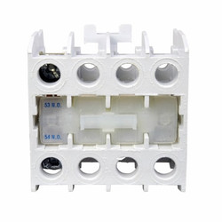 Eaton Cutler-Hammer Contactor,2N/O 2N/C Top Mnt Aux Contact  C320KGT15