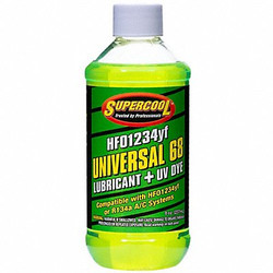 Supercool AC Refrigerants and Lubricant,8 oz,Green 48663-8D
