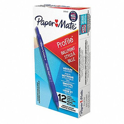 Paper Mate Ballpoint Pens,Textured,Plastic,PK12 2095462