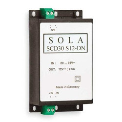 Solahd DC to DC Converter,12VDC,2.5A SCD30S12DN