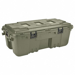 Plano Storage Trunk,Green,Plastic,27 gal 181976