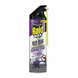 Raid Bed Bug Killer,17.5 oz, Spray Can,PK6  305739