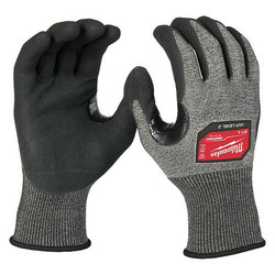 Milwaukee Tool Knit Gloves,Finished,Size L 48-73-7132