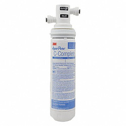 3m Water Filter System,0.5 micron,12 1/2" H  04-99534