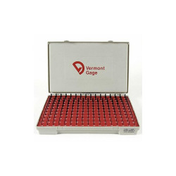 Vermont Gage Black Ox-Coated Pin Gauge Set, Metric  902300200