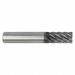 Widia Sq. End Mill,Single End,Carb,5/16" 4S0708003ST