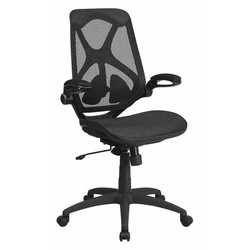 Flash Furniture High Back Exec Chair,Black HL-0013T-GG