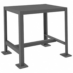 Durham Mfg Fixed Work Table,Steel,24" W,18" D  MT182424-2K195