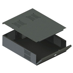 Video Mount Products DVR Lockbox,Storage,Black DVR-LB3